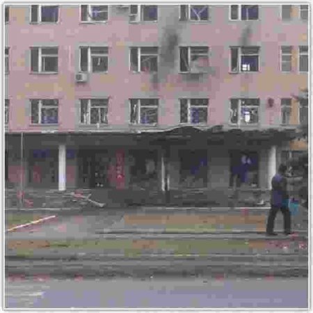 Фото разрушений 27 больница. На ул. Терешковой