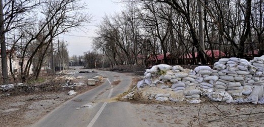 18 апреля Киевский район Донецка попал под обстрел