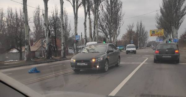 В Донецке пешеход попал под авто