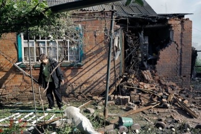 Поселки вокруг Донецка, попавшие в «серую зону», находятся под постоянным обстрелом - гибнут люди