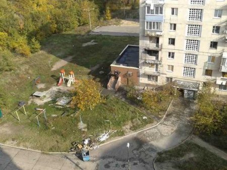 Фото разрушений Донецка 16.10.2014