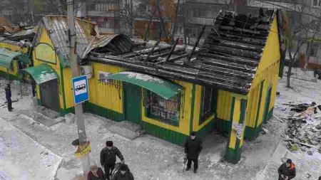 Фото разрушений г. Горловка. 25.01.2015