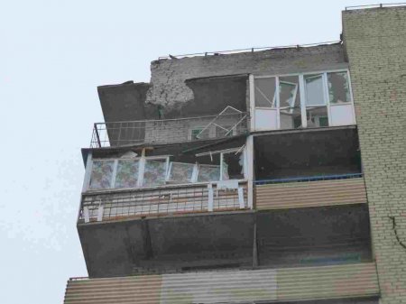 Фото разрушений Авдеевки,  январь 2015