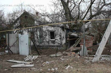Фото разрушений Донецка. Октябрьский сегодня