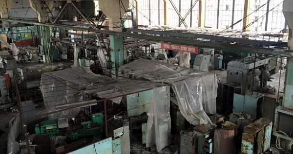 Как выглядит Донецкий завод химизделий в феврале 2016