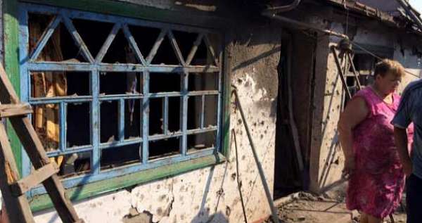 Последствия обстрела Куйбышевского района Донецка в ночь с 30 на 31 июля (ФОТО)