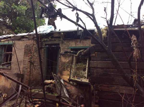 Результаты обстрела Горловки - Приходько