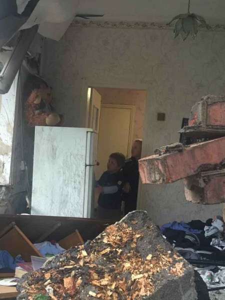 Результаты обстрела Горловки - Приходько