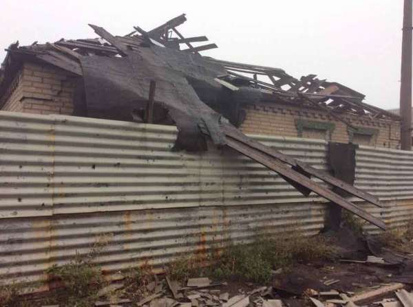 Результаты обстрела Горловки - Приходько