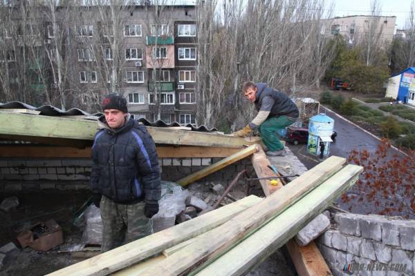 Восстановительные работы после обстрелов 27 октября в Макеевке практически завершены
