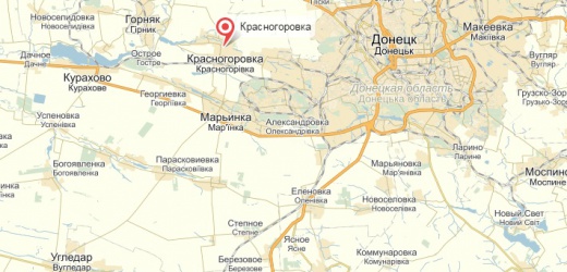 Окраины Красногоровки попали под обстрел вечером 13 апреля