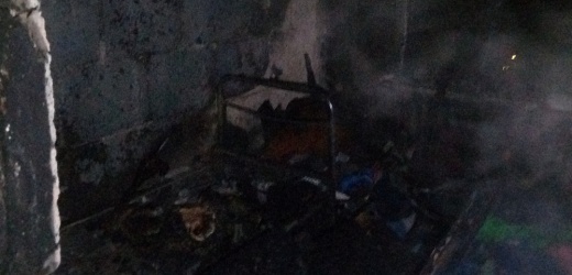 В Краматорске горела многоэтажка, погиб мужчина