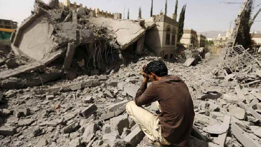 Ракетный удар по школе и мечети в Йемене. Есть убиты и раненые