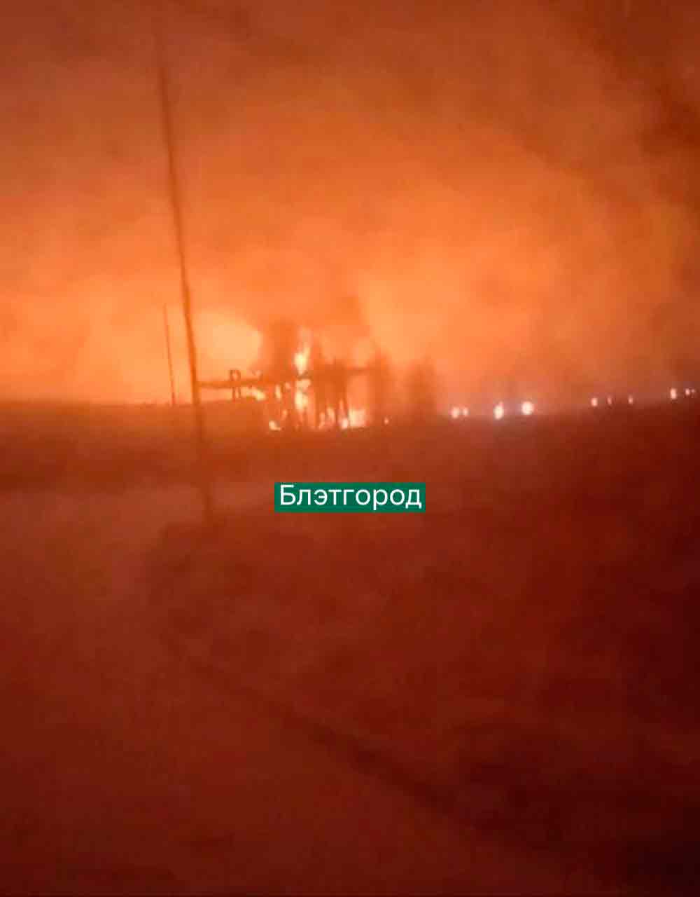 В Белгородской области ночью был обстрелян завод