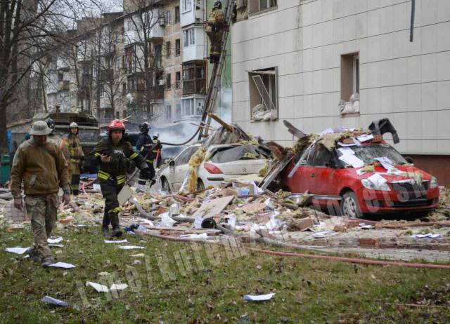 Обстрел Калининского района Донецка