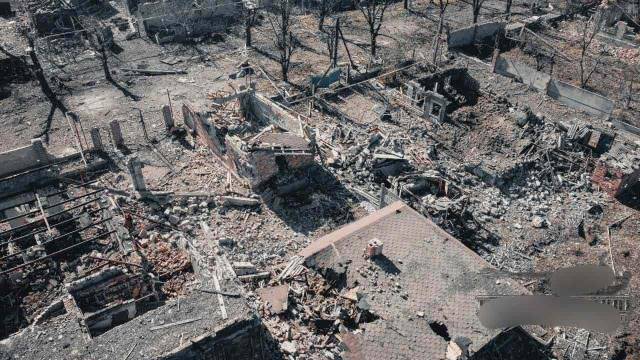 Как сегодня выглядит Марьинка 07.04.2023