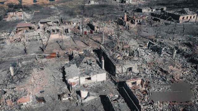 Как сегодня выглядит Марьинка 07.04.2023