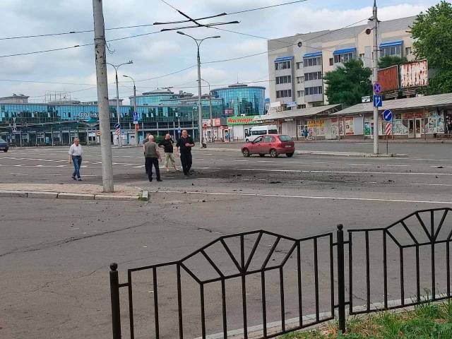 Обстрел Киевского и Куйбышевского района Донецка