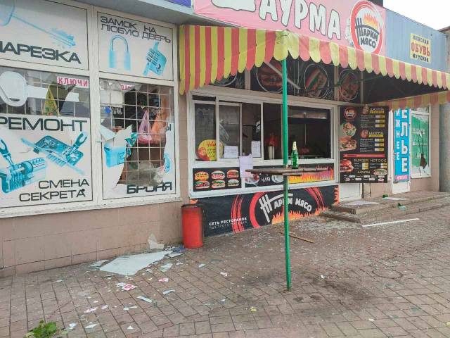 Обстрел Киевского и Куйбышевского района Донецка