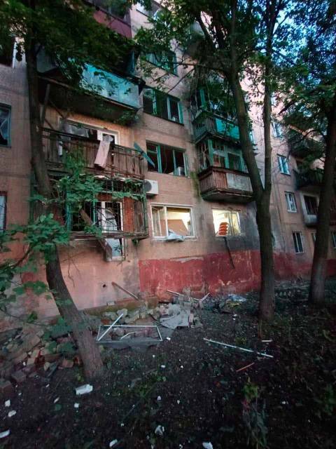 Обстрел Горловки 2 июля 2023