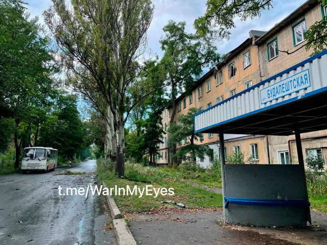 Обстрел Киевского района Донецка за 28 июля 2023