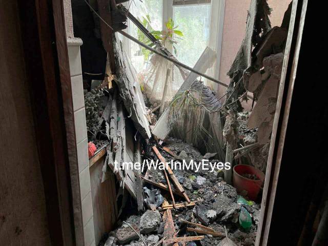 Обстрел Киевского района Донецка за 28 июля 2023