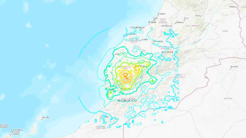 Самое сильное землетрясение за более чем столетие в Марокко