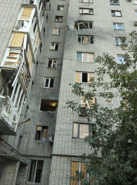 В Ясиноватой в результате обстрела ранен гражданский